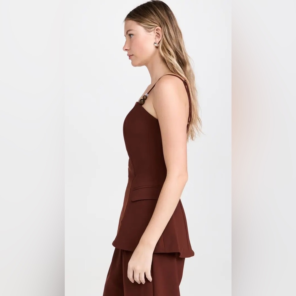 NWT Andrea Iyamah Varu Top in Cinnamon Size XL - Picture 15 of 16